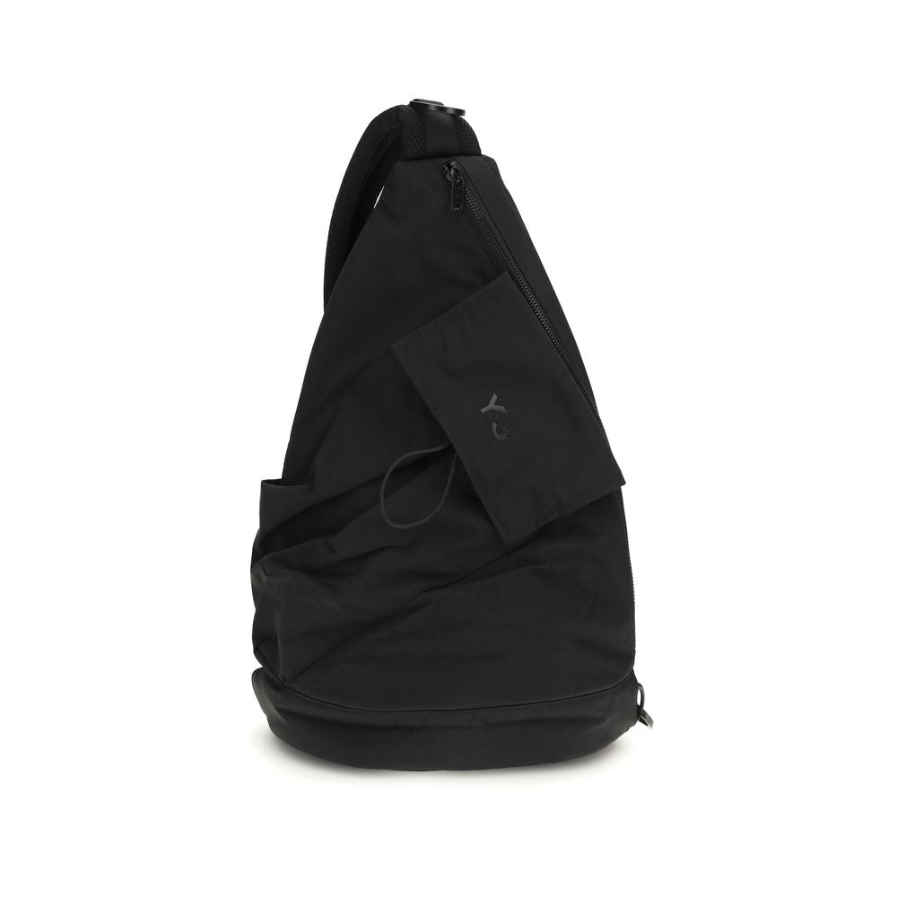 Y-3 Black Polyamide Shoulder Bag